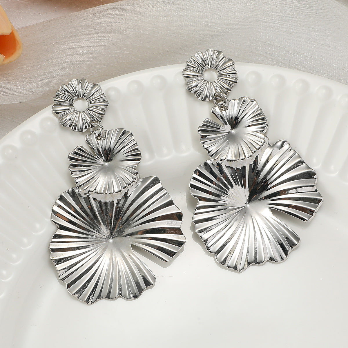 Wholesale of Uniquely Shaped Metal Earrings